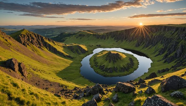 Découvrez les merveilles des volcans d'Auvergne : Guide des paysages incontournables pour un séjour inoubliable